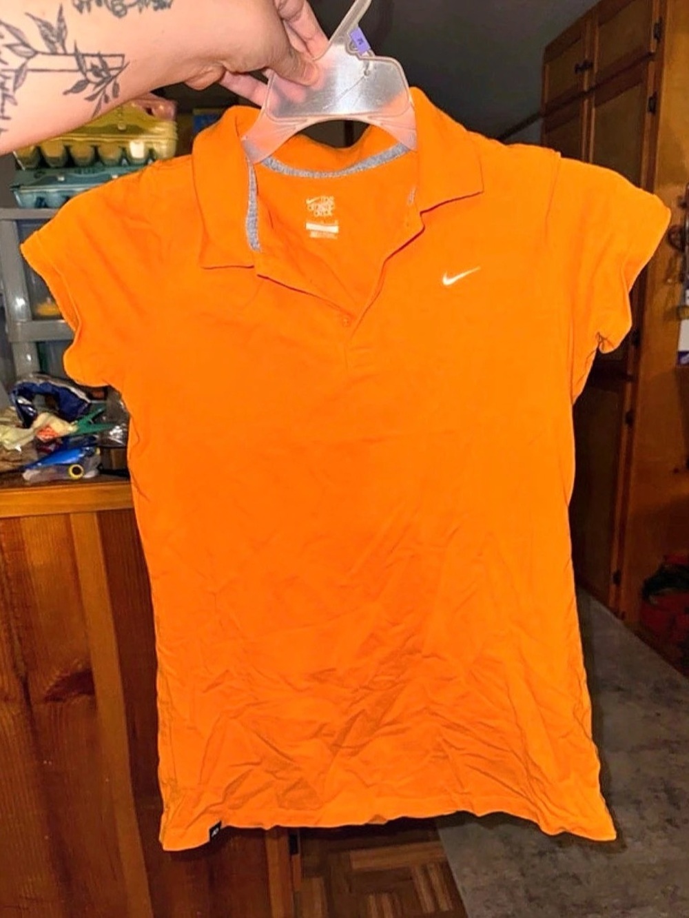 Nike The Athletic Dept. polo shirt 2-Pack Athletic Polos Orange & Purple Large